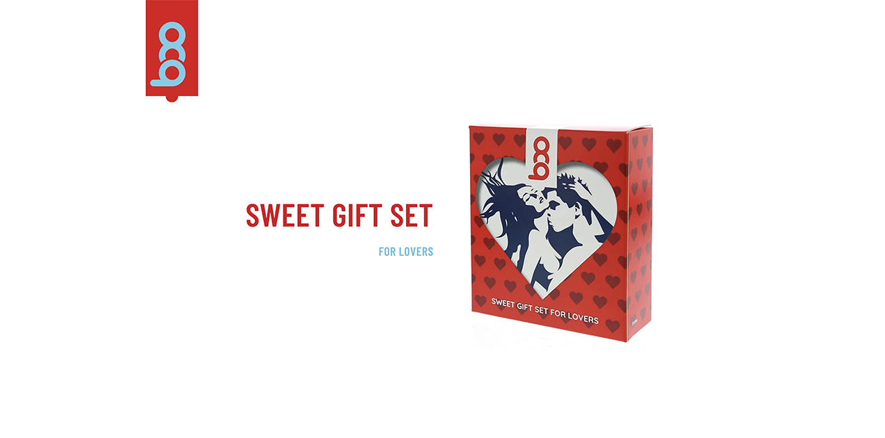 BOO Gift Set Sweet - Enhance foreplay and comfort of intimacy