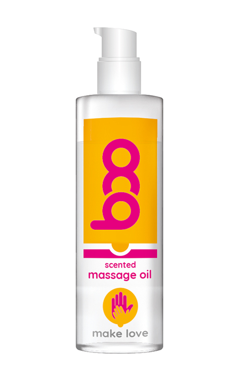 BOO massage oil scented